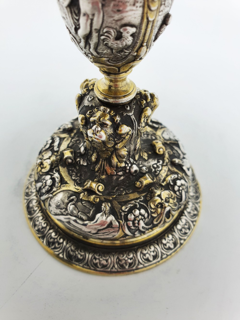 Striking Antique Grand Tour Mythological Tazza – circa 1870 View X