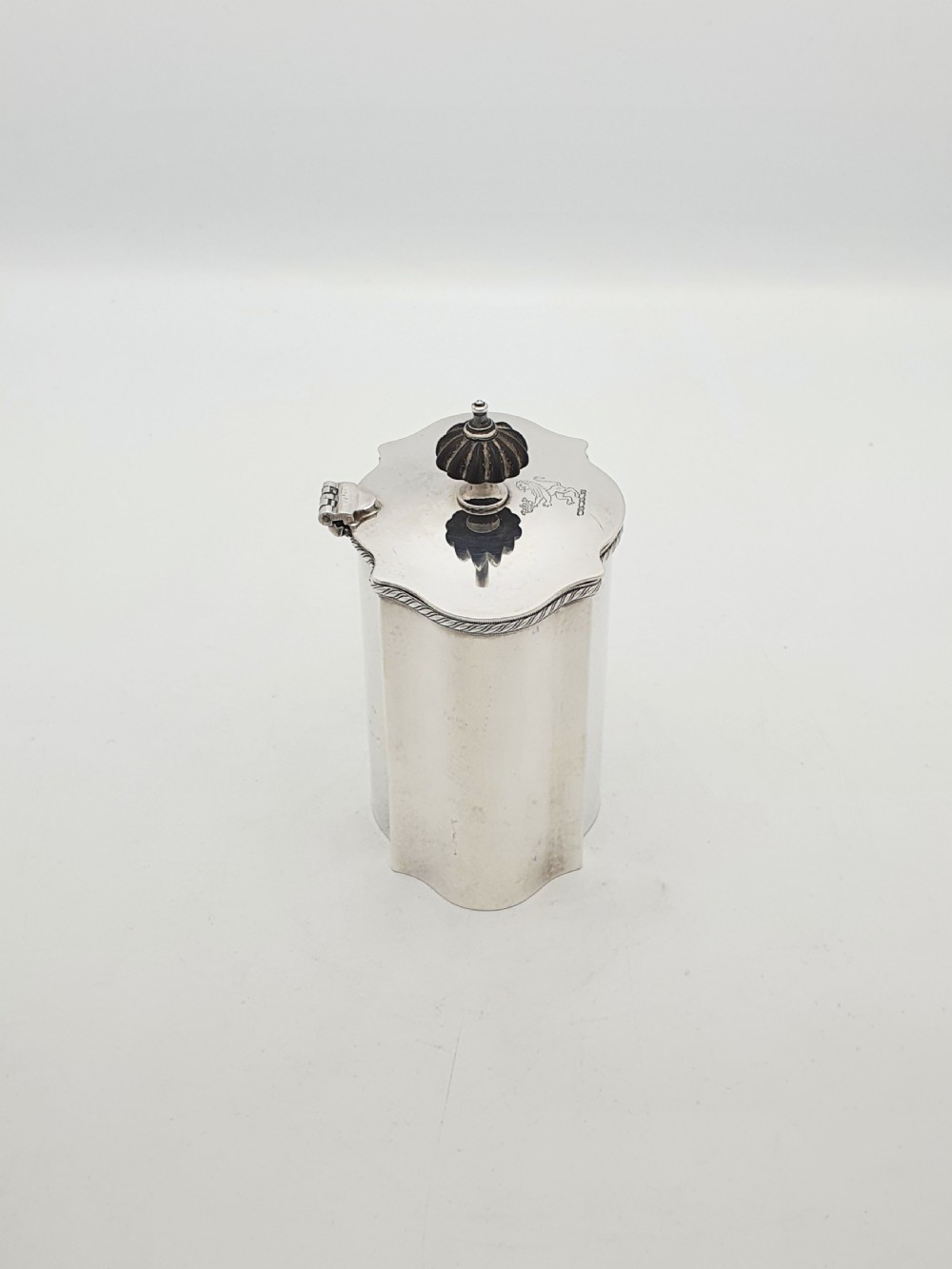 Lovely Antique Georgian-Style Silver Plated Tea Caddy – circa 1920 View VI