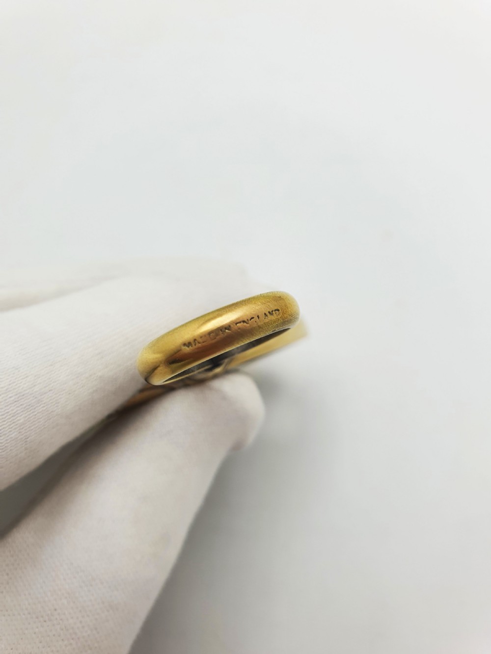 Small Antique Edwardian Brass Magnifying Glass – circa 1905 View VI