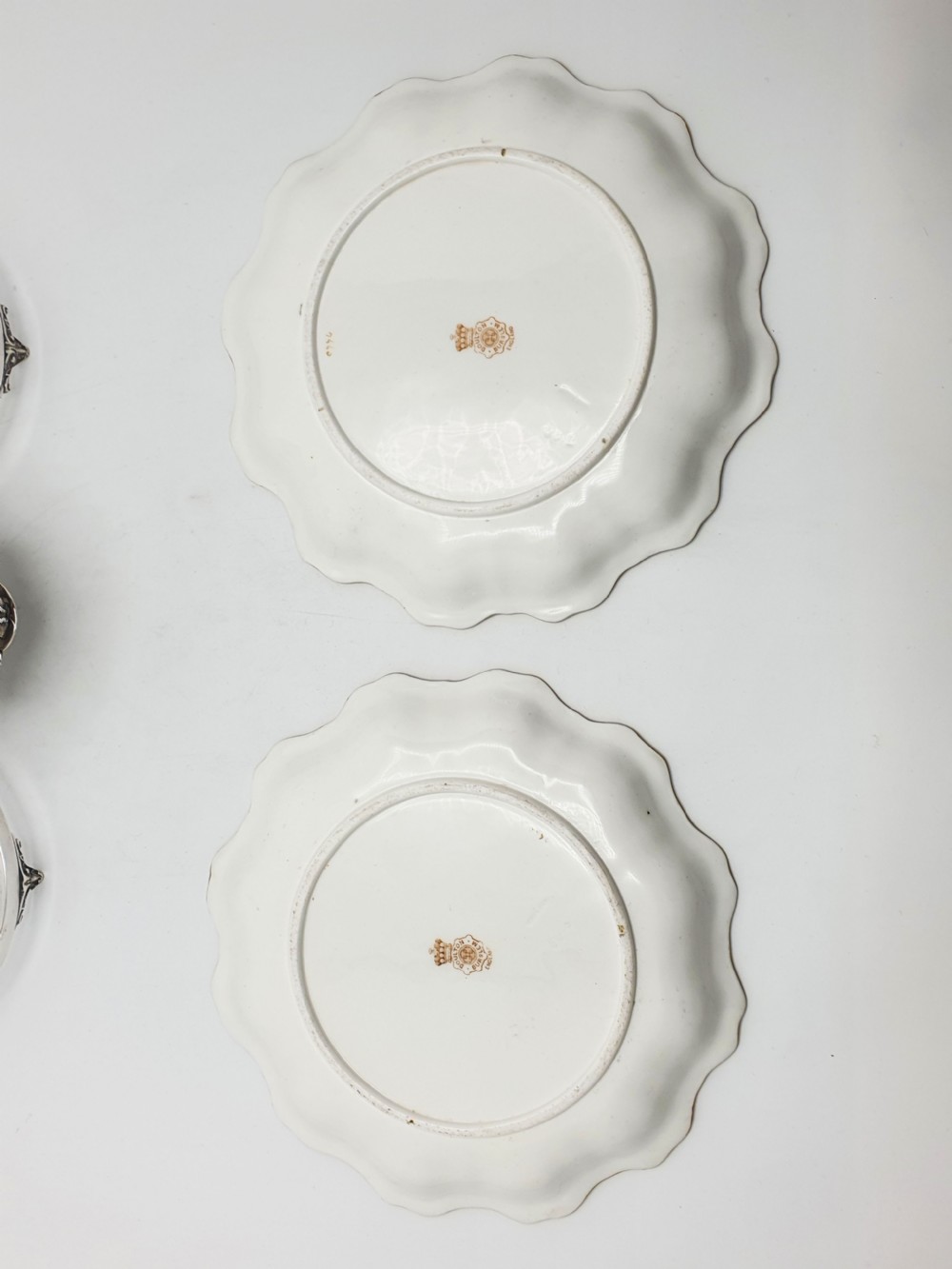 Antique Edwardian Serving Set with Doulton Burslem Porcelain Dishes – circa 1905 View VII