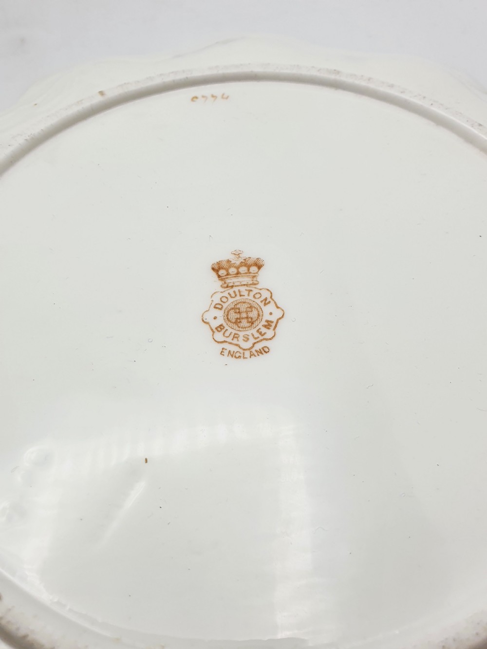 Antique Edwardian Serving Set with Doulton Burslem Porcelain Dishes – circa 1905 View VIII