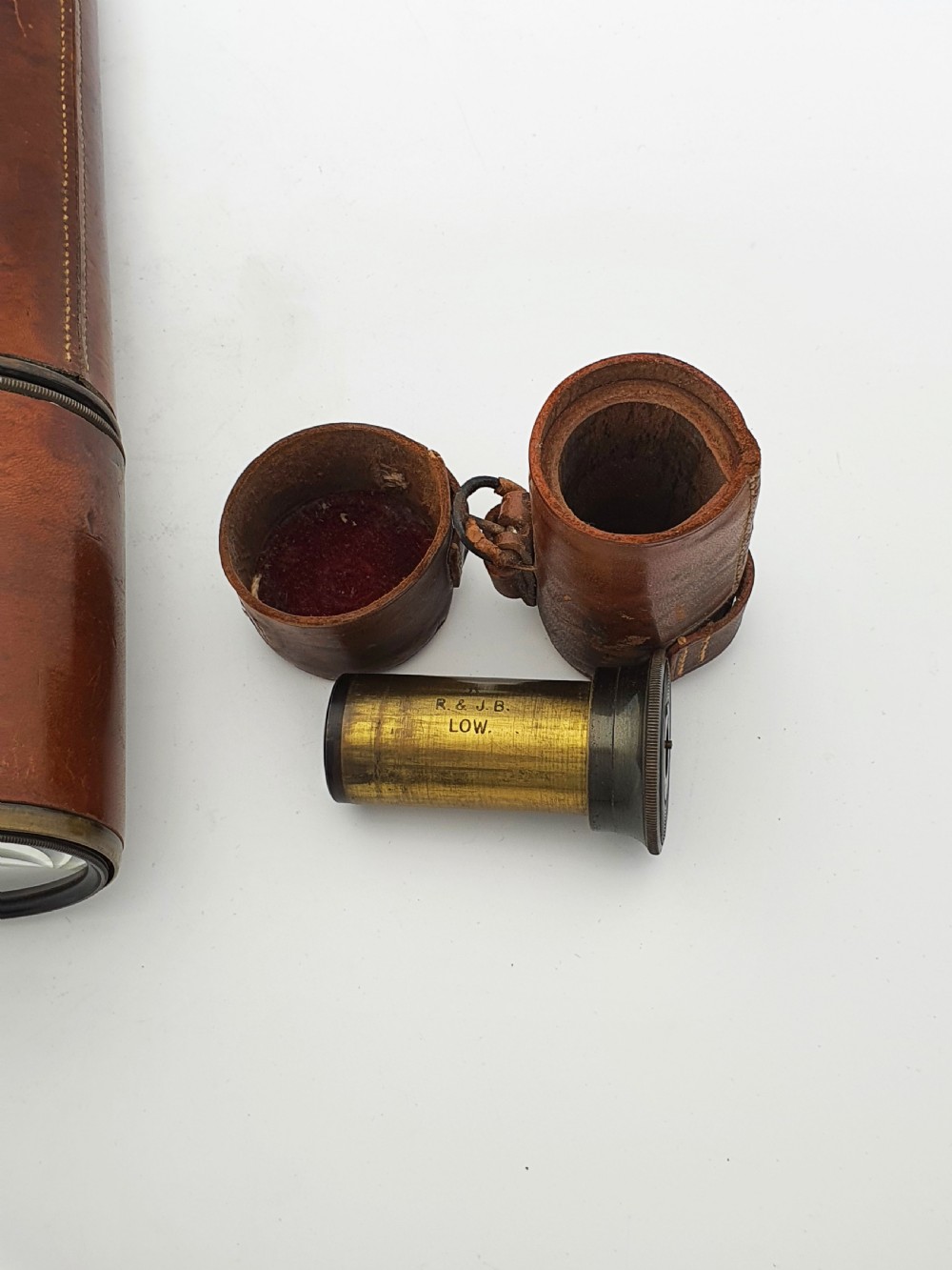 WWI British Military Telescope by R. & J. Beck Ltd, London (1915) View XII
