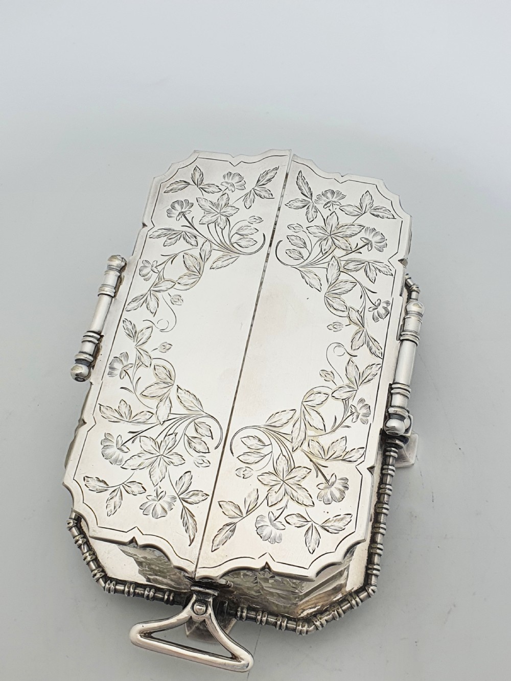 Exceptional Antique Victorian Elkington Silver-Plated & Cut-Glass Butter Dish - 1879 View IX