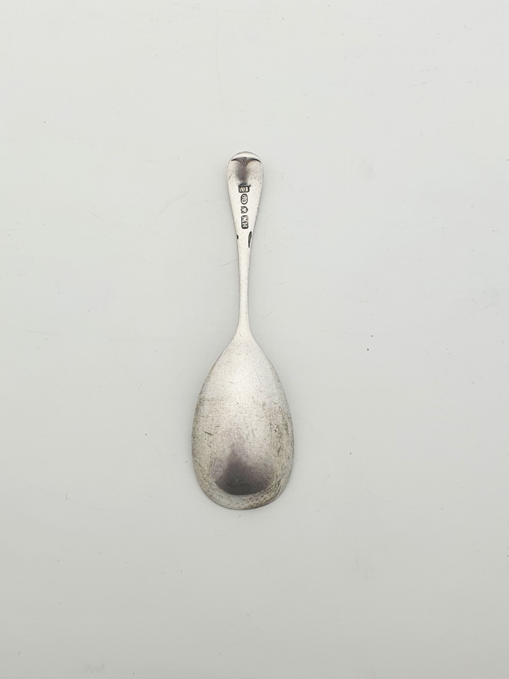 Antique Edwardian Silver-Plated Neoclassical Urn Style Tea Caddy with Spoon – circa 1905 View X