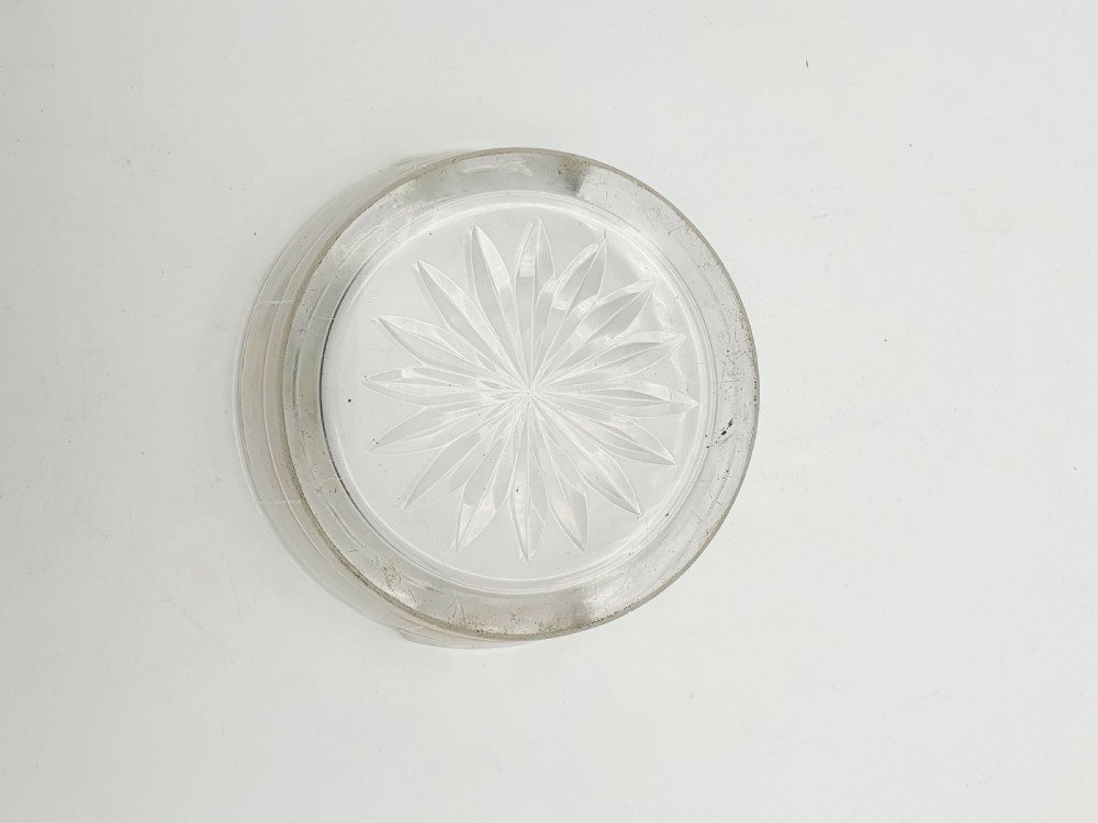 Lovely Antique Victorian Butter Dish with Glass Liner – circa 1880 View IX