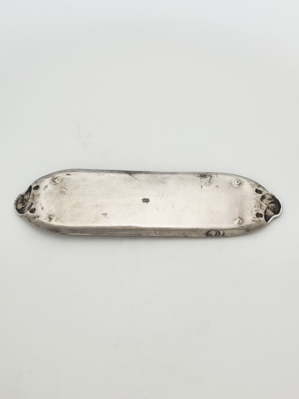 Lovely WMF Art Nouveau Pewter Dog Head Serving Tray – circa 1900 View VIII