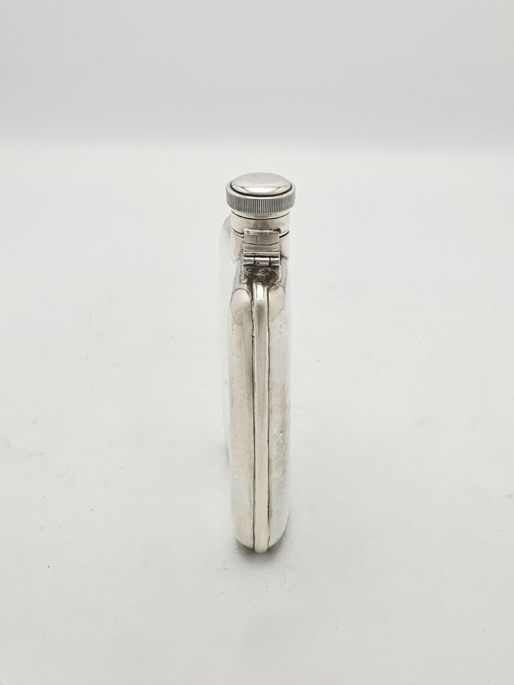Nice Antique Silver Plated Hip Flask – circa 1920 View VII