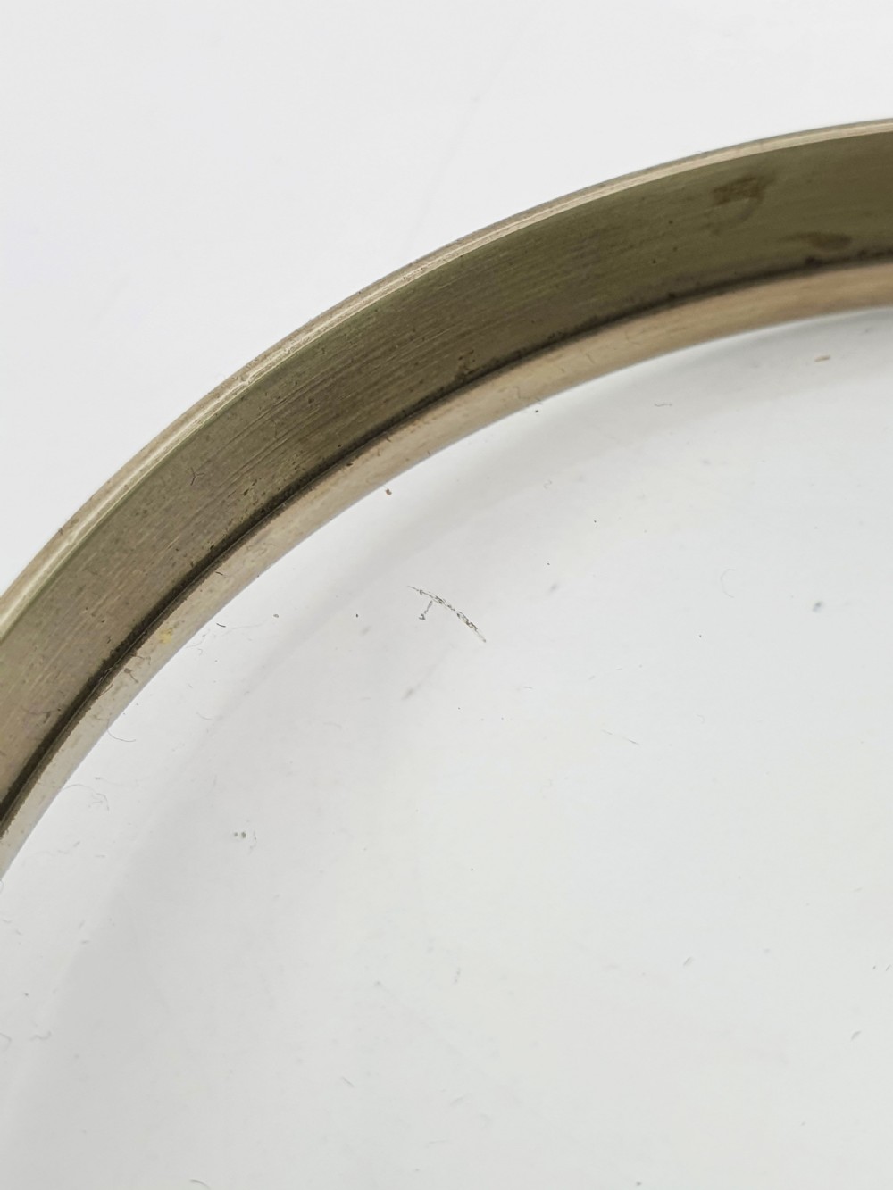Large Antique Victorian Magnifying Glass With Shaped Horn Handle – circa 1880 View V