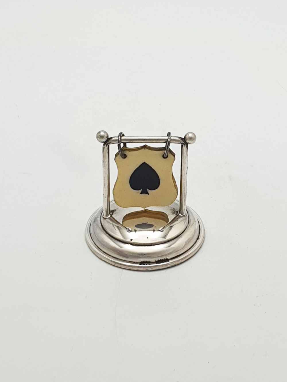 Nice Antique Sterling Silver Trump Marker – Chester, 1921