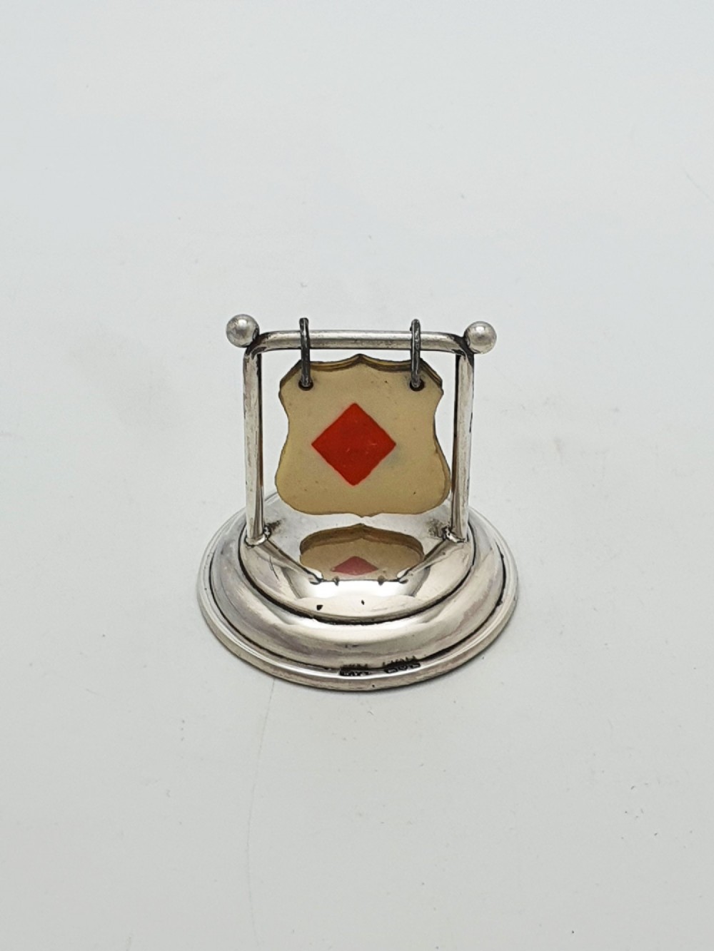 Nice Antique Sterling Silver Trump Marker – Chester, 1921 View II