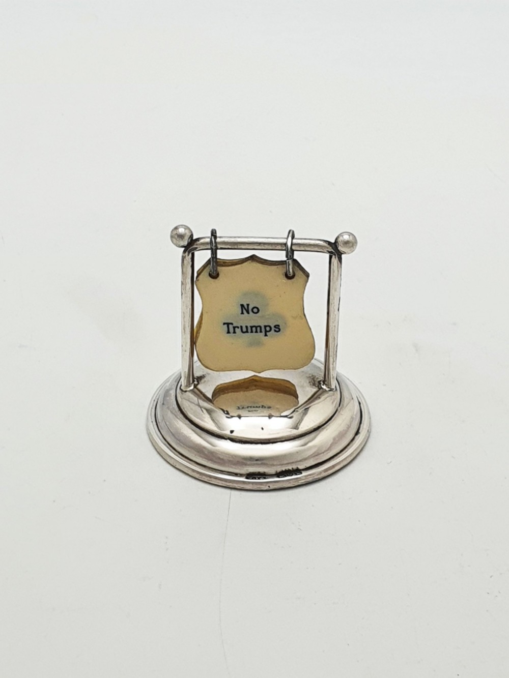 Nice Antique Sterling Silver Trump Marker – Chester, 1921 View III