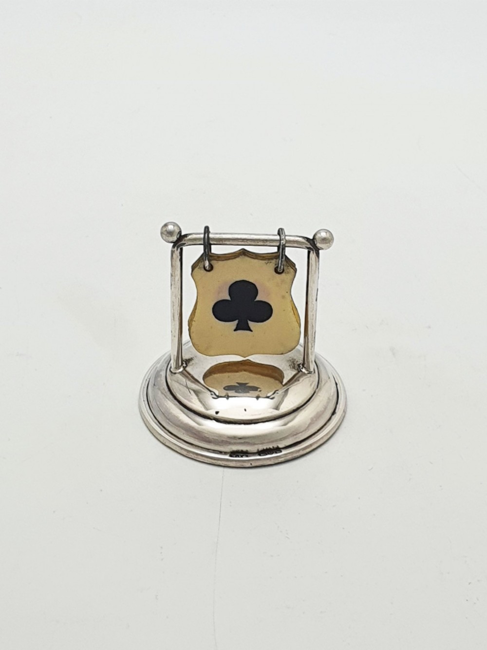 Nice Antique Sterling Silver Trump Marker – Chester, 1921 View IV