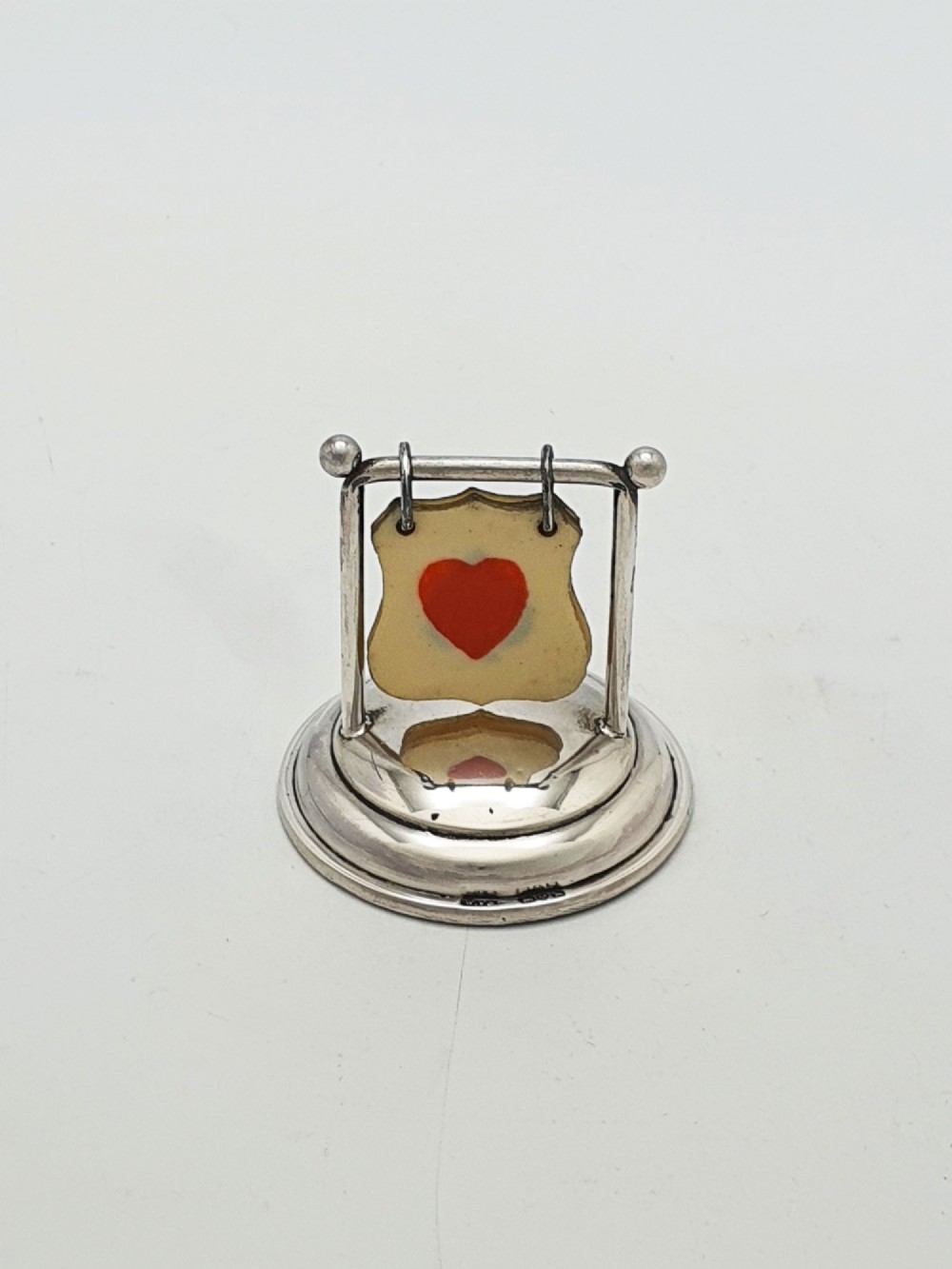 Nice Antique Sterling Silver Trump Marker – Chester, 1921 View V