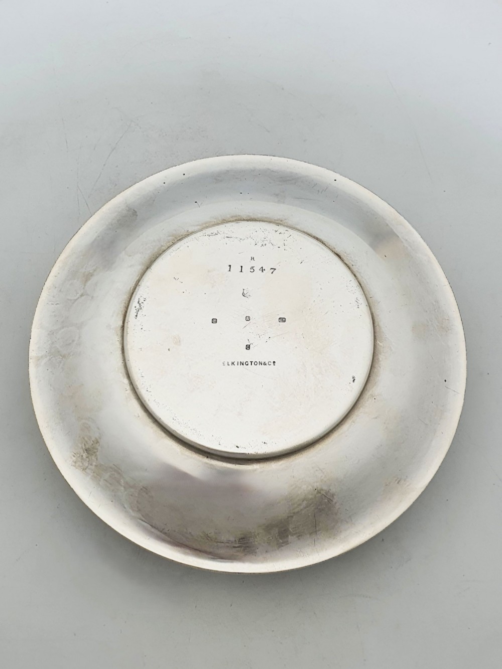A Victorian cut glass barrel-shaped container with a silver-plated hinged lid and matching stand. View VIII