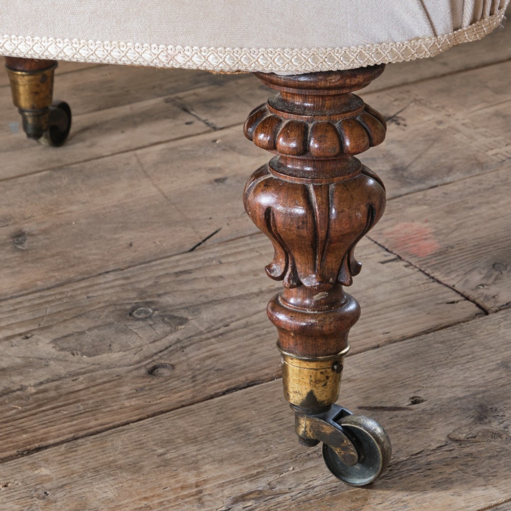 19th century Rosewood chaise lounge View X