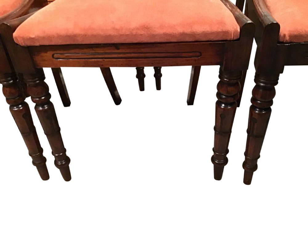 Set of six rosewood chairs View IV