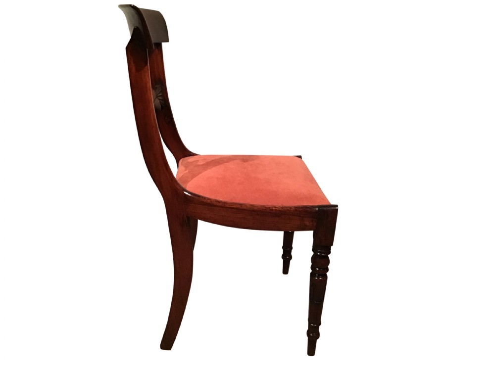 Set of six rosewood chairs View V