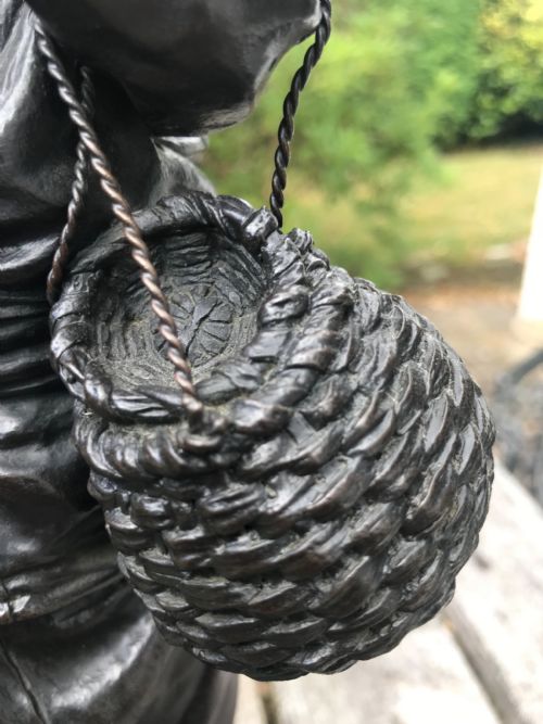 JAPANESE BRONZE OKIMONO - ADDITIONAL PHOTO 3
