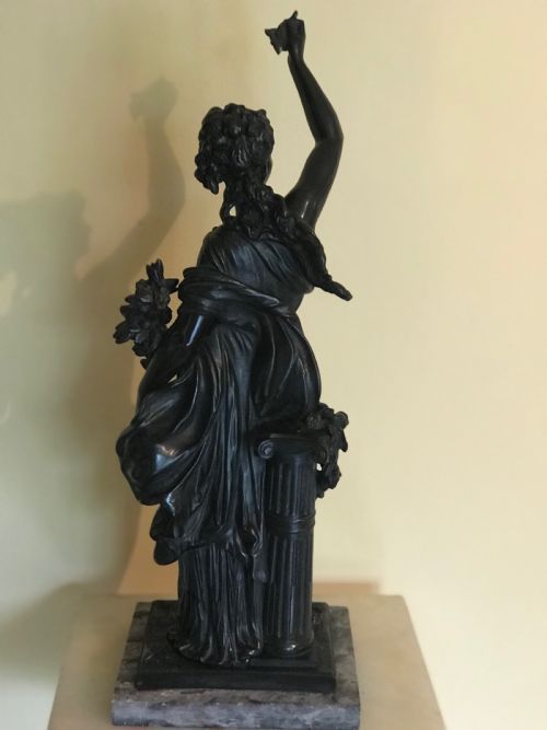 BRONZE STATUE BY HMOREAU - ADDITIONAL PHOTO 2