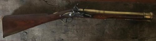 brass barrelled blunderbuss by whitney of cork - CATEGORY: ANTIQUE MISCELLANEOUS - DATED 18TH CENTURY