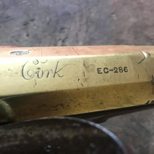 BRASS BARRELLED BLUNDERBUSS BY WHITNEY OF CORK - ADDITIONAL PHOTO 6