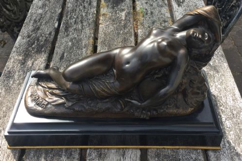 bronze sculpture by jan josef jaquet - CATEGORY: ANTIQUE SCULPTURES - DATED 19TH CENTURY