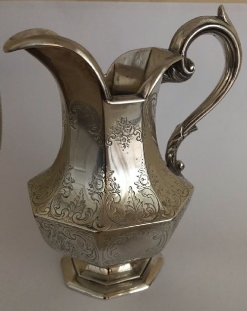 SILVER CREAM JUG - ADDITIONAL PHOTO 1