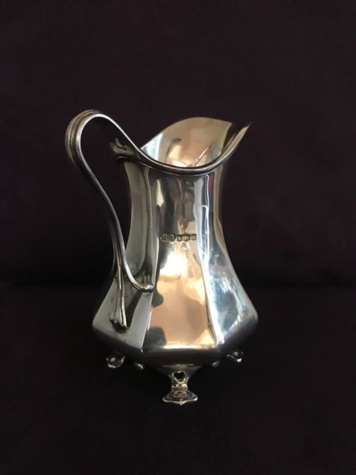 ARTS AND CRAFTS SILVER CREAM JUG - ADDITIONAL PHOTO 2