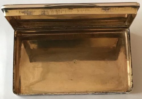 FRENCH NIELLO SILVER SNUFFBOX - ADDITIONAL PHOTO 6