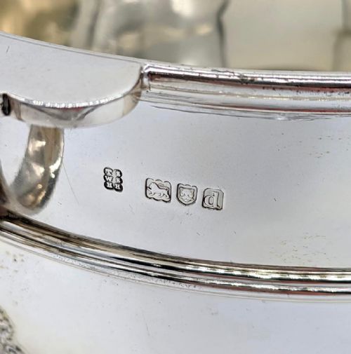 STERLING SILVER ROSE BOWL - ADDITIONAL PHOTO 1