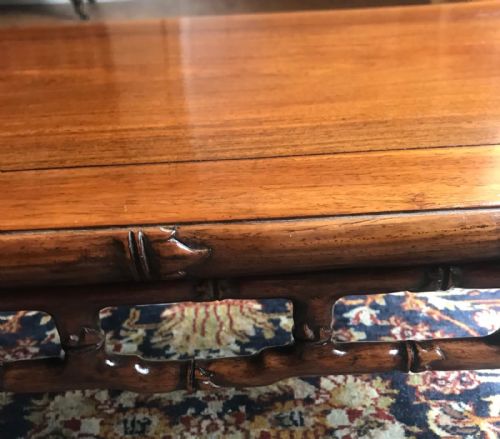 CHINESE HARDWOOD COFFEE TABLE - ADDITIONAL PHOTO 4