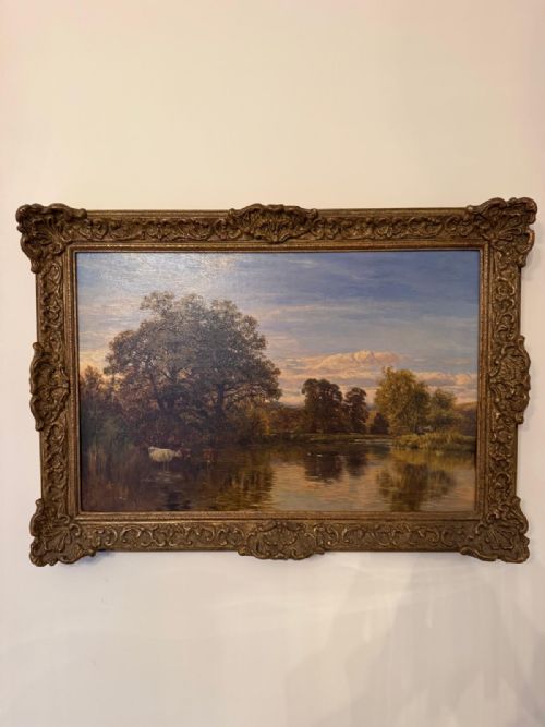 OIL PAINTING BY GEORGE VICAT COLE RA 18831893 BRITISH - ADDITIONAL PHOTO 2