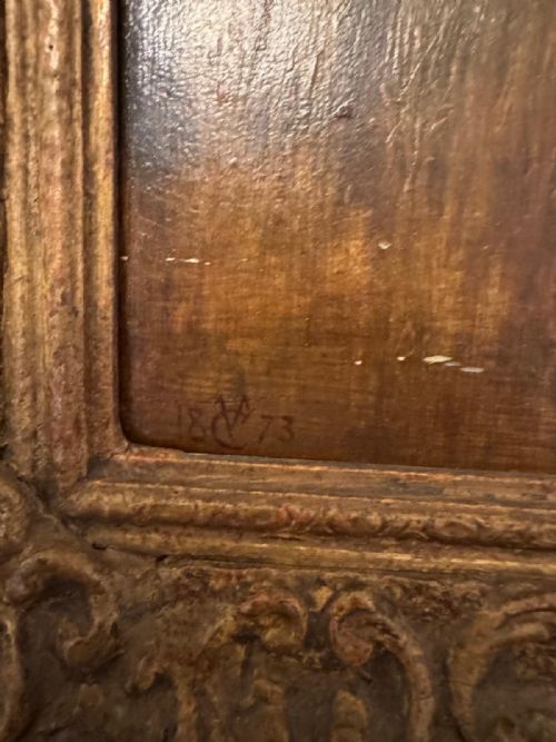 OIL PAINTING BY GEORGE VICAT COLE RA 18831893 BRITISH - ADDITIONAL PHOTO 4