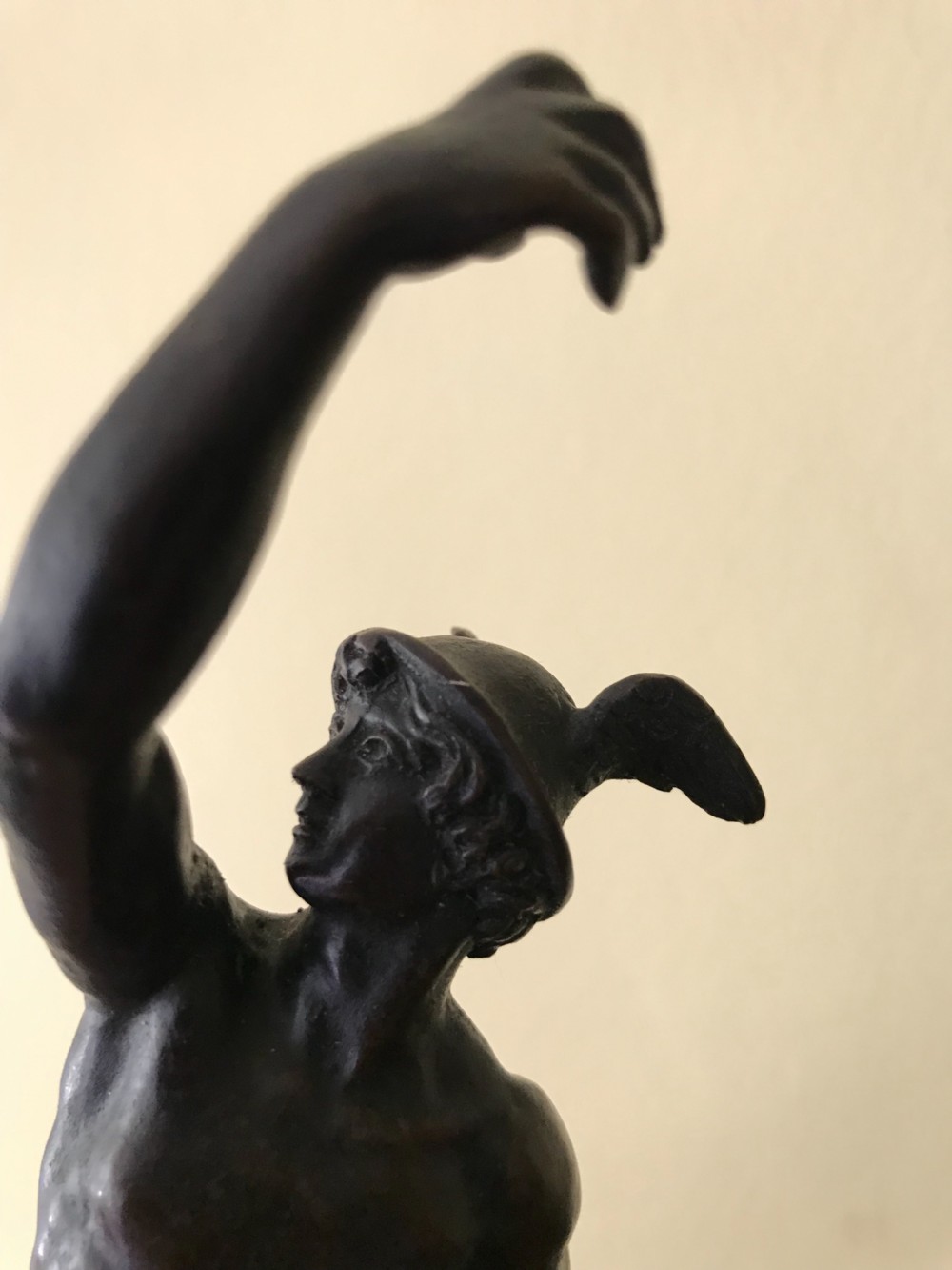 Bronze figure of Mercury  View IV