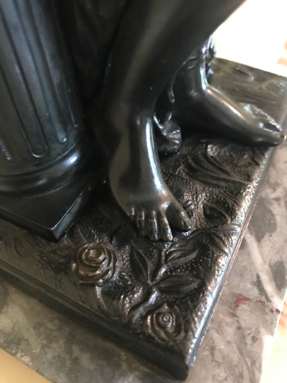 Bronze statue by H.Moreau View VI