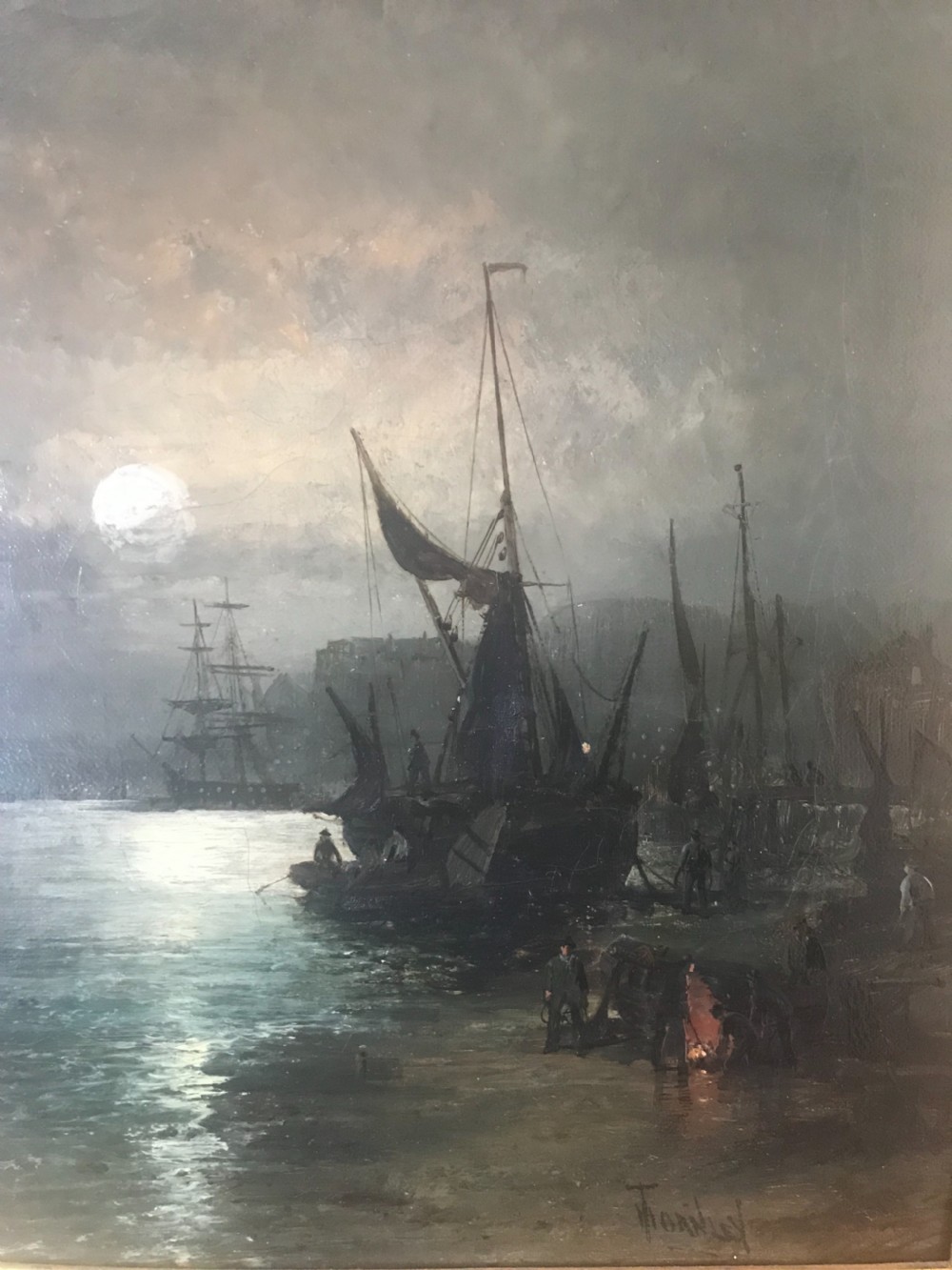 A pair of paintings by William Thornley View II