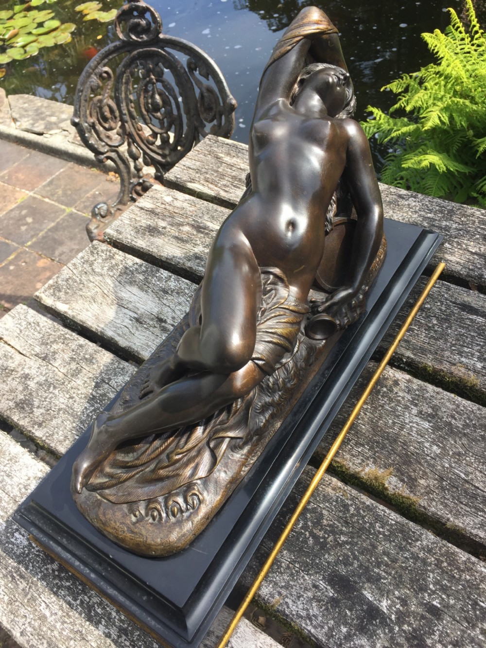 Bronze sculpture by jan Josef jaquet  View IV
