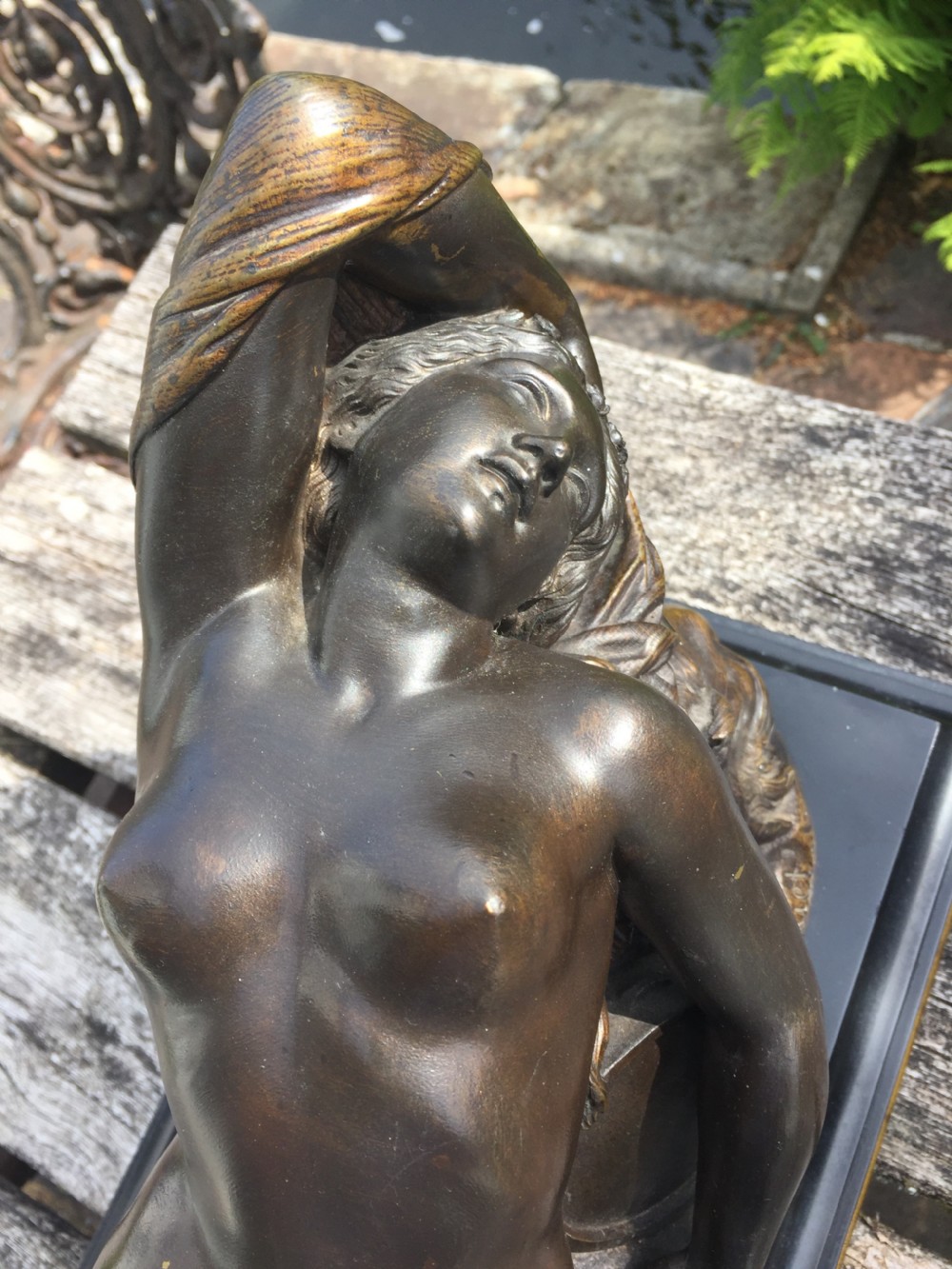 Bronze sculpture by jan Josef jaquet  View V