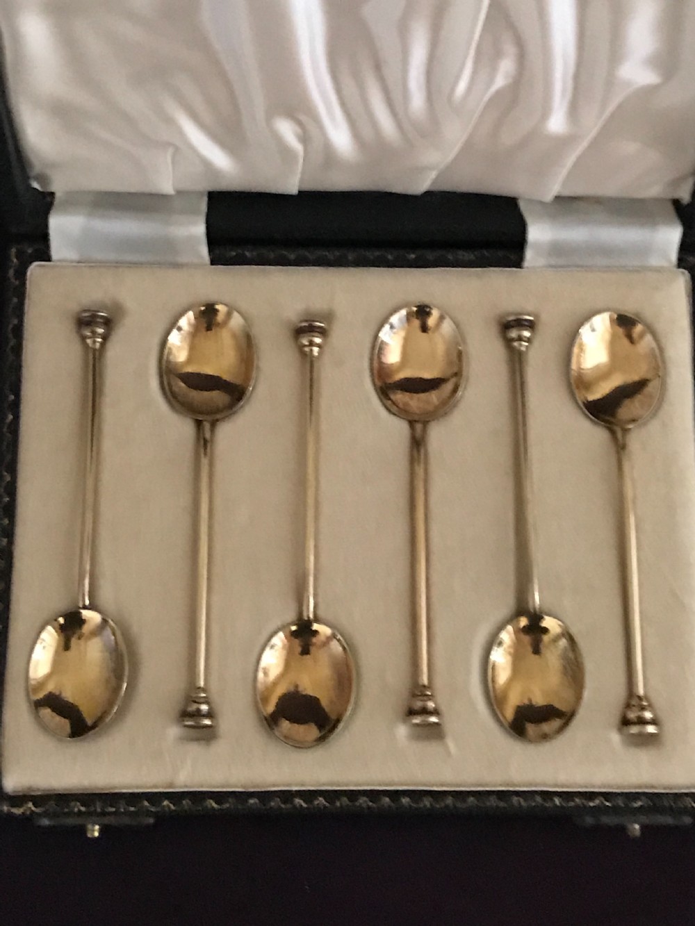 An English set of enamel teaspoons View IV