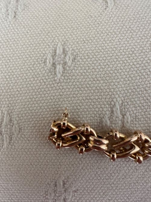 ANTIQUE EDWARDIAN BRACELET IN 15 CARAT GOLD - ADDITIONAL PHOTO 5