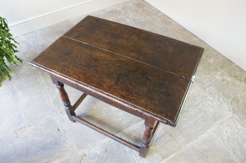 17th Century Oak Centre Table.
