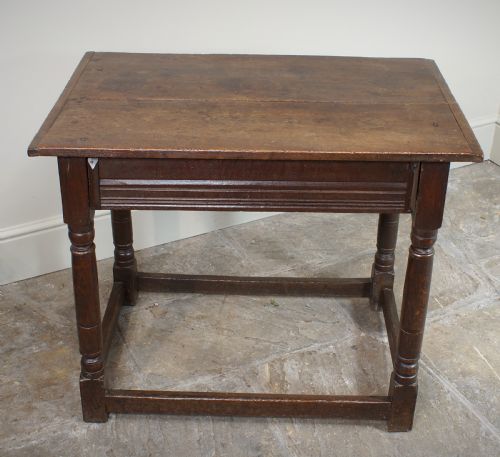 17TH CENTURY OAK SIDE CENTRE TABLE - ADDITIONAL PHOTO 1