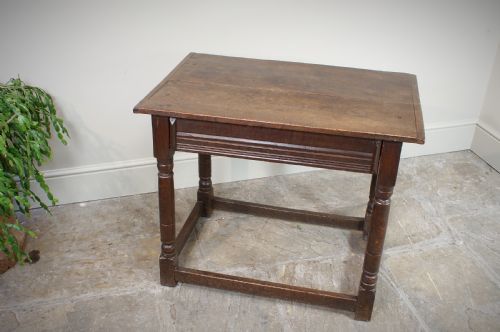 17TH CENTURY OAK SIDE CENTRE TABLE - ADDITIONAL PHOTO 8