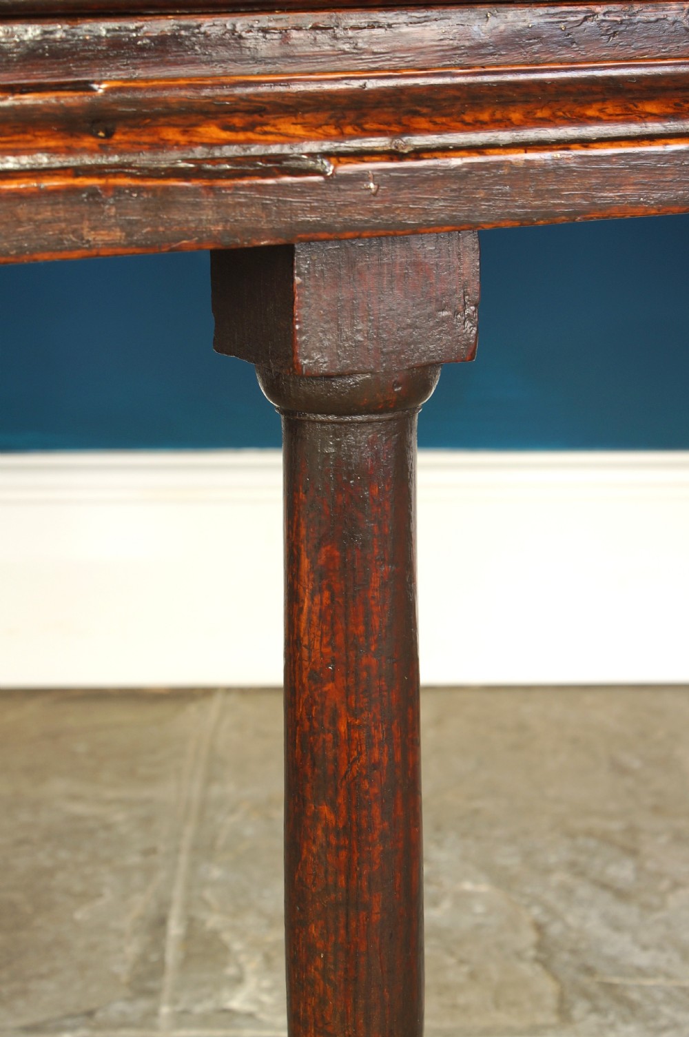 A good early 18th Century  Oak Dresser Base. View VII