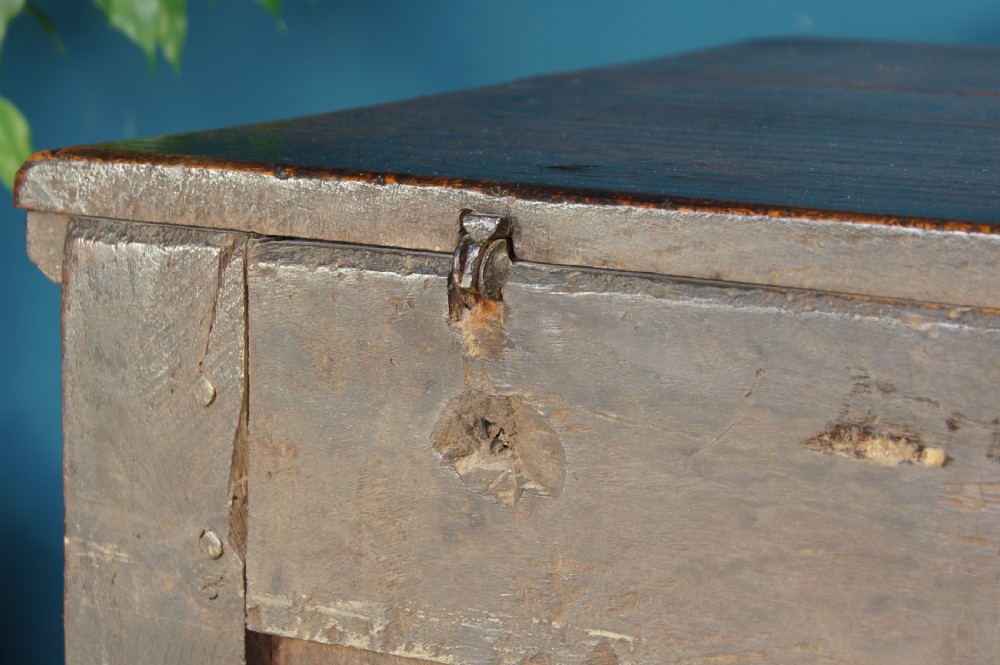 17th Century Oak Coffer. View V