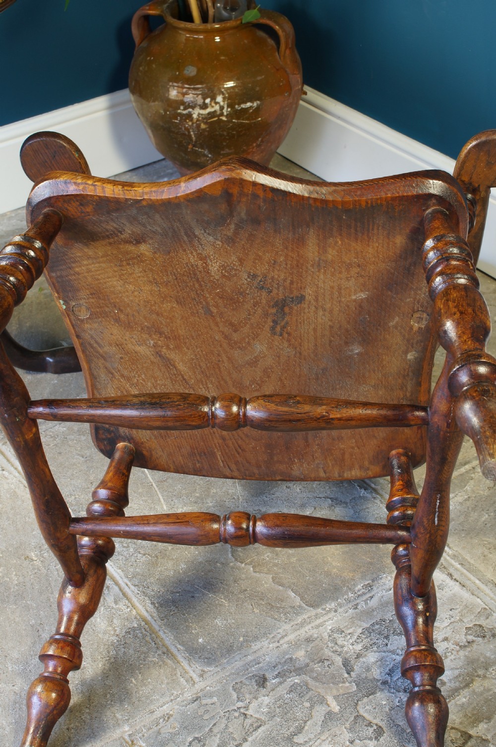 19th Century Broad Arm Windsor Chair. View IV