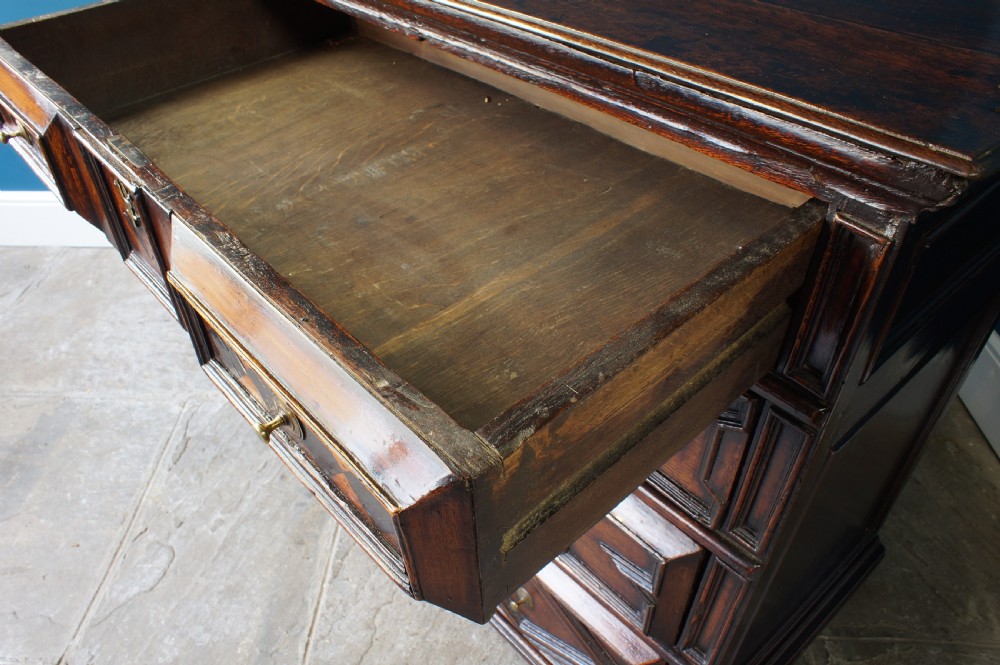 A Fine 17th Century Inlaid Chest Of Drawers. View V