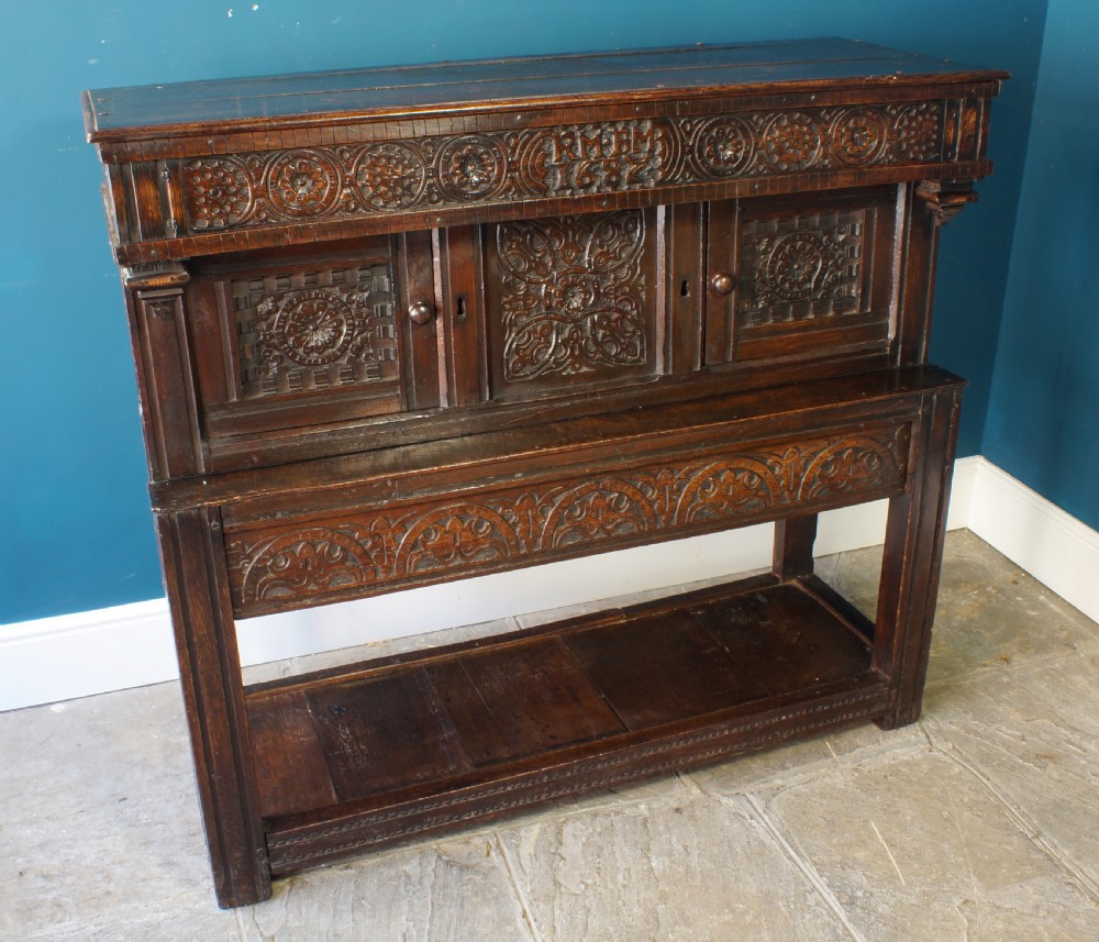 Small 17th Century Court Cupboard View III