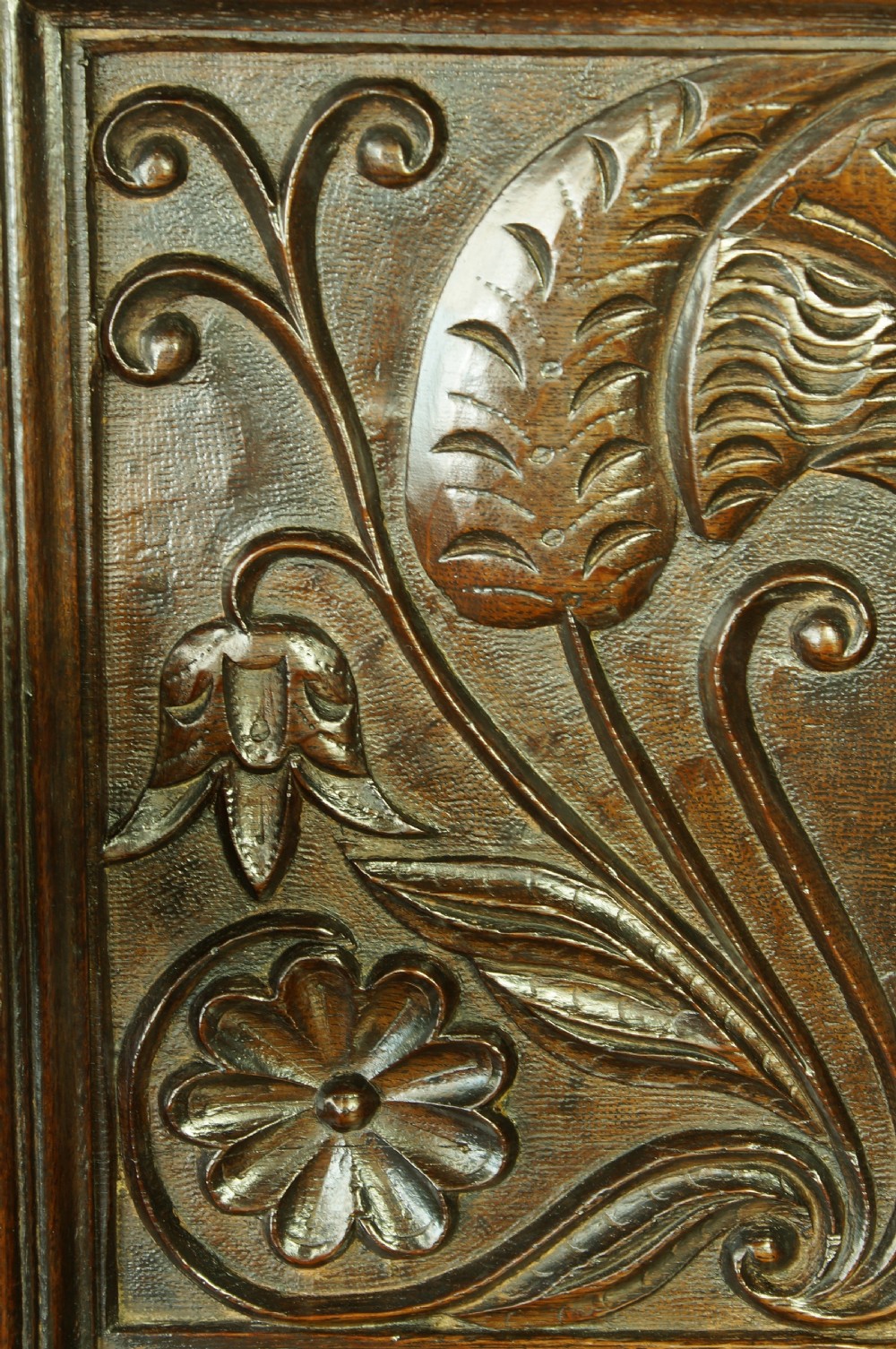Superb 17th Century Box Seat Lancashire Armchair. View XII