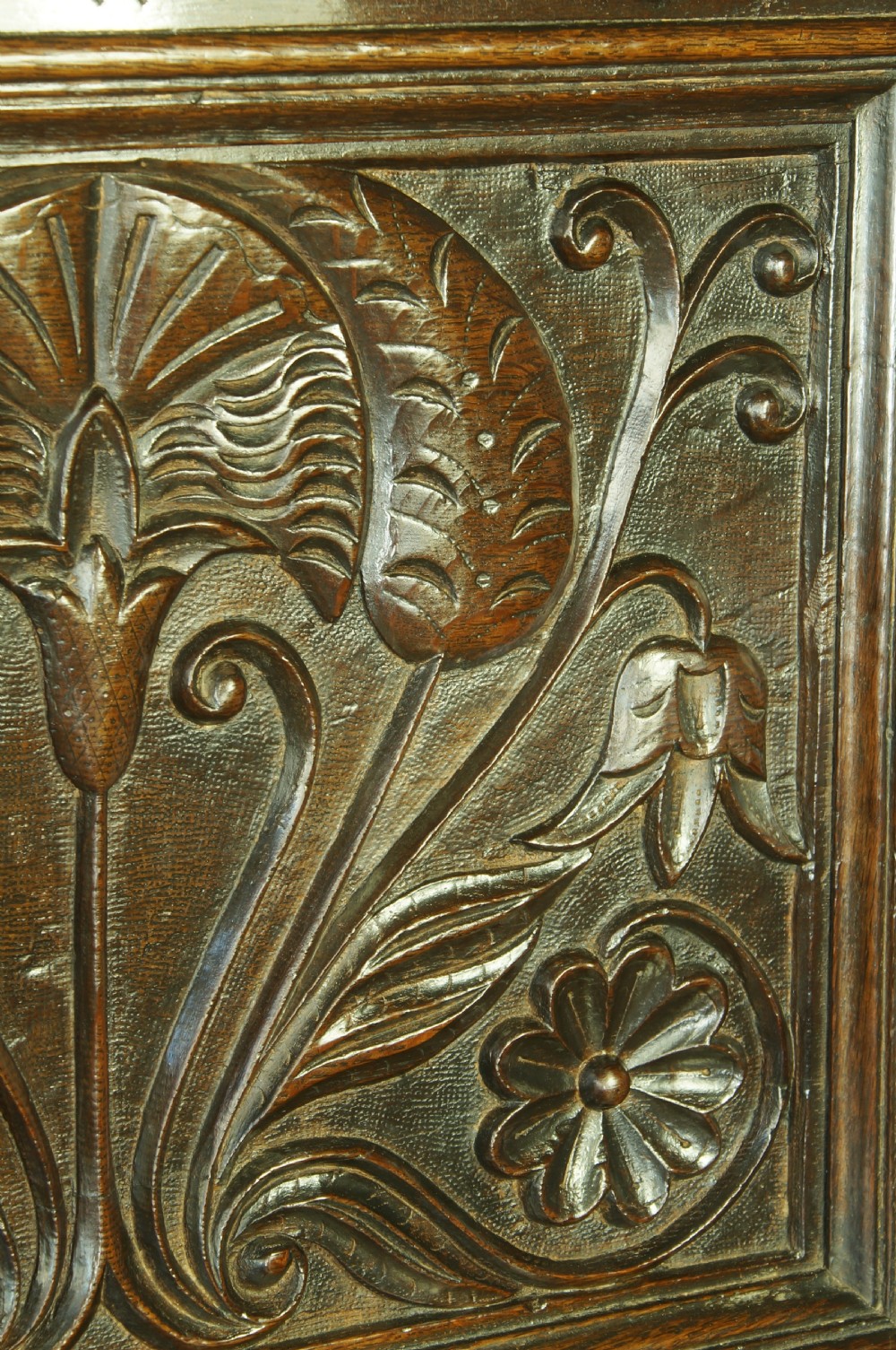 Superb 17th Century Box Seat Lancashire Armchair. View XIII